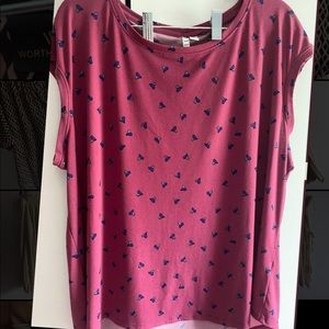 Short sleeve casual top